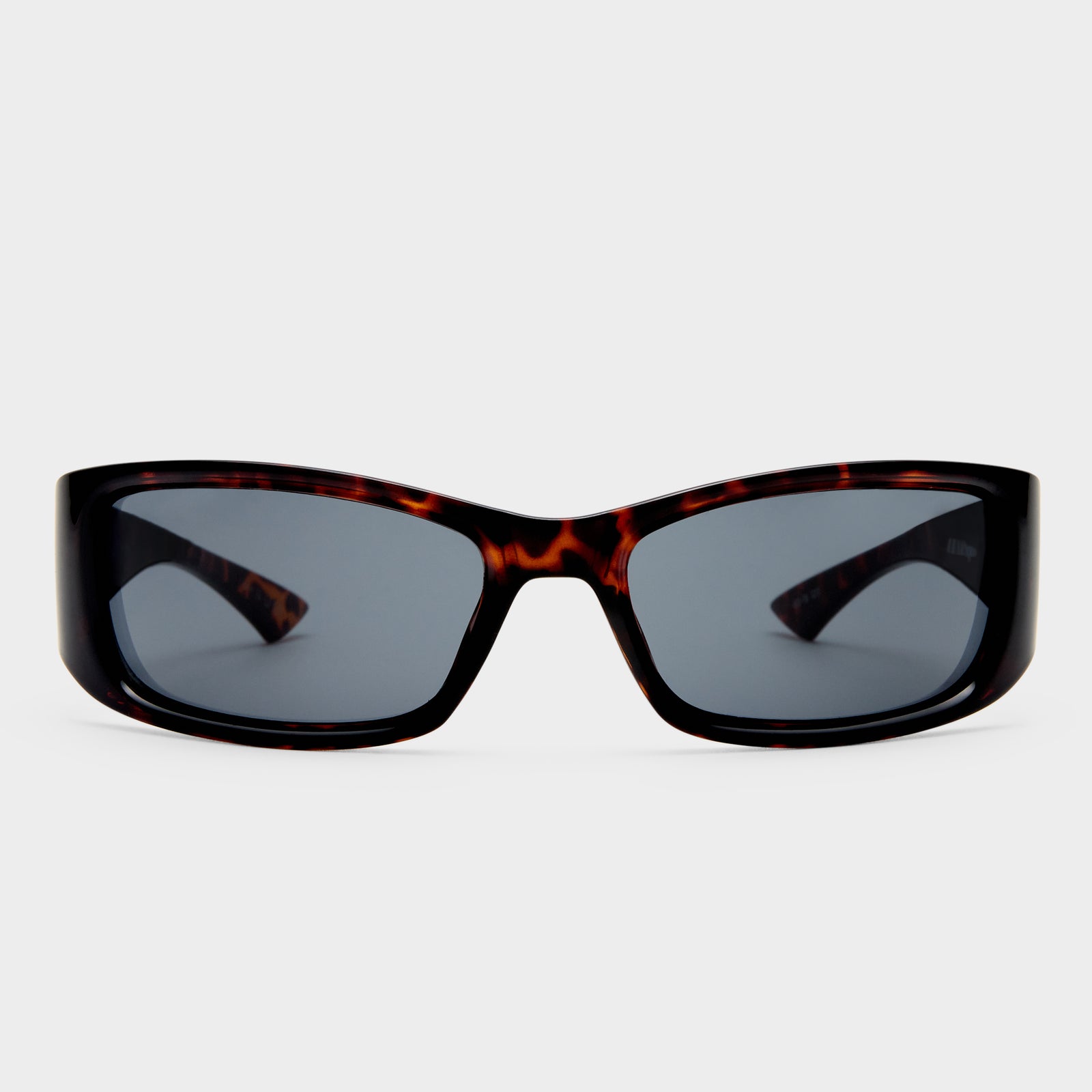 Du Jour Tortoiseshell Uni-Sex Wrap Sunglasses | Le Specs