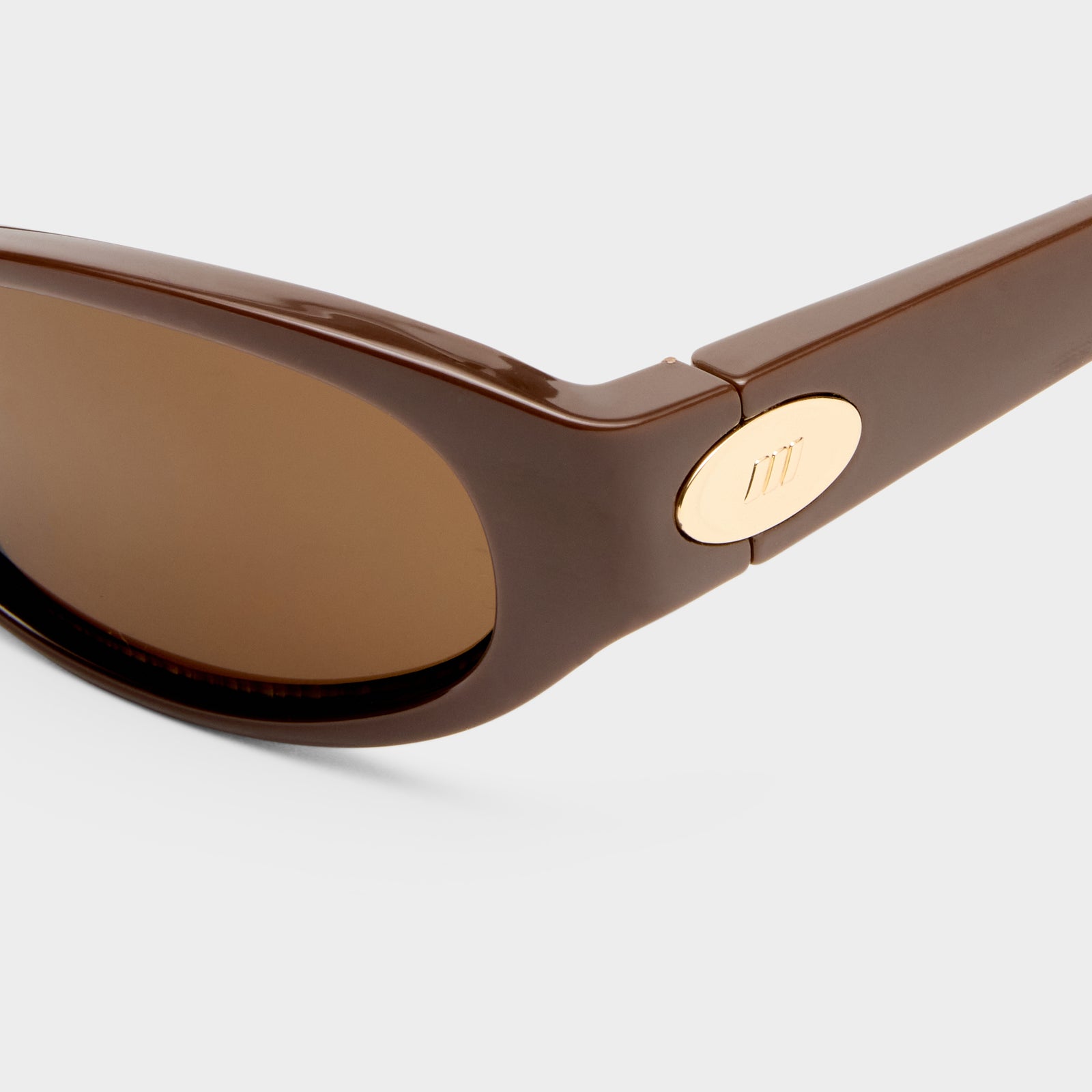 Popalicious + Cocoa Female Oval Sunglasses | Le Specs