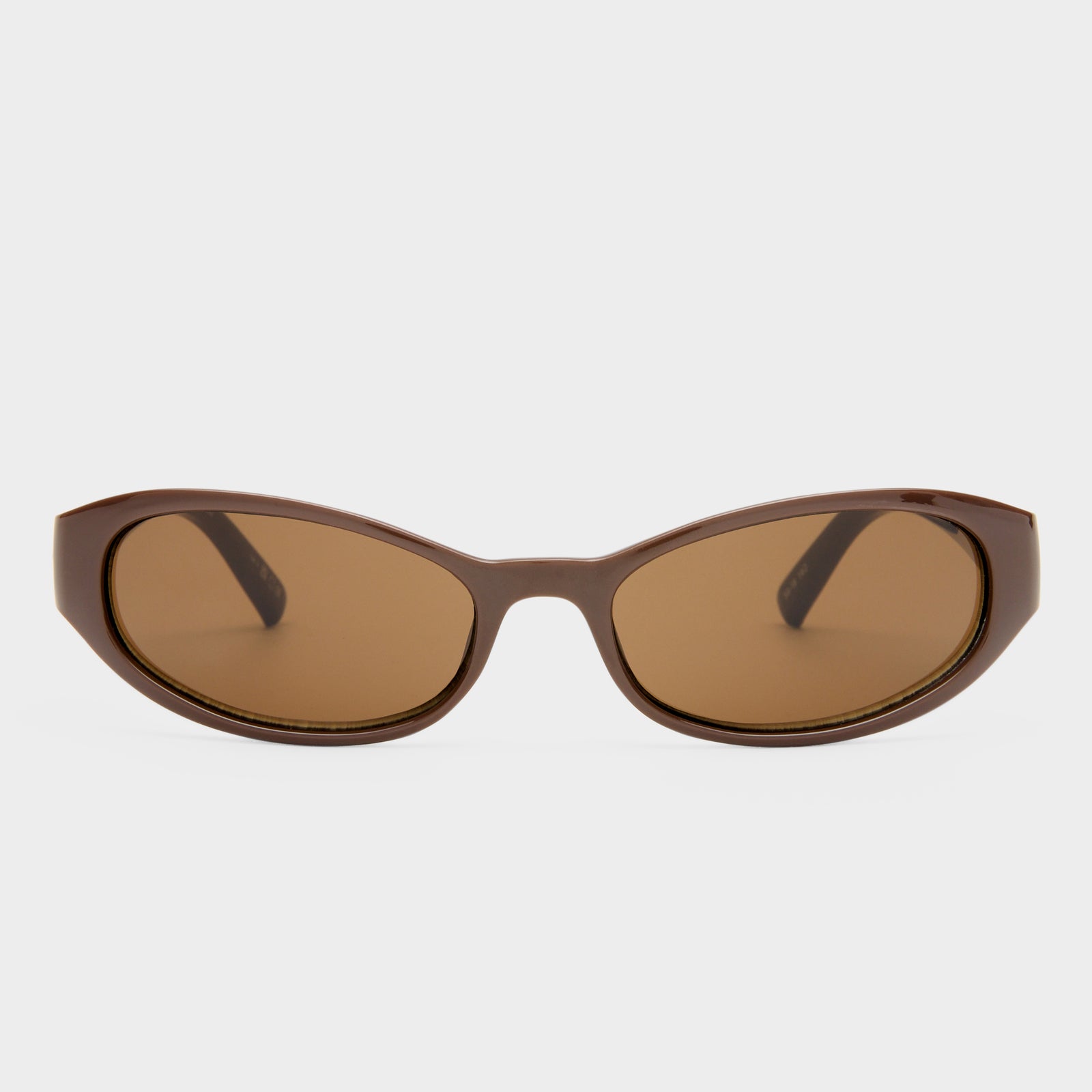Popalicious + Cocoa Female Oval Sunglasses | Le Specs