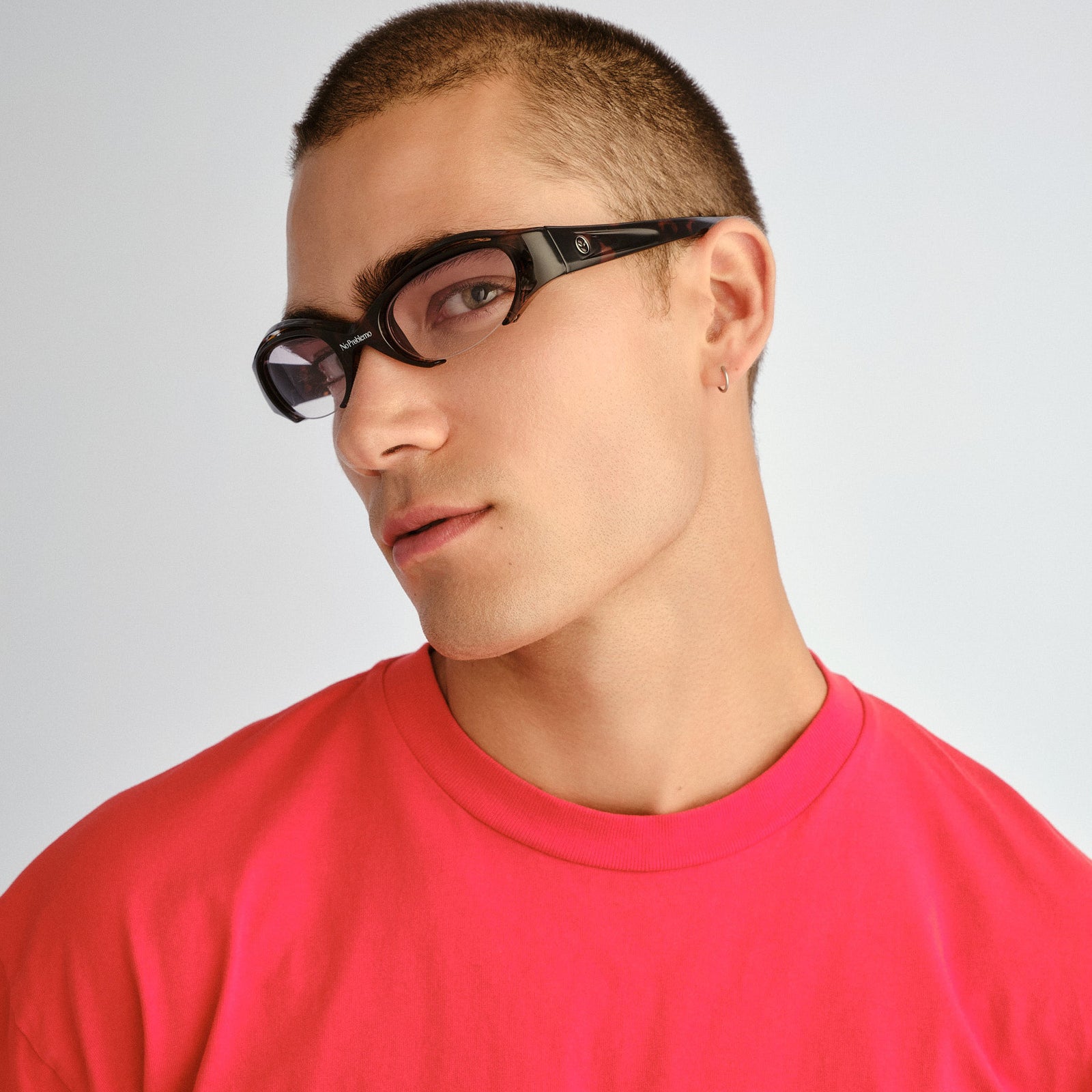 Cyborg Tortoiseshell Uni-Sex Oval Sunglasses | Le Specs