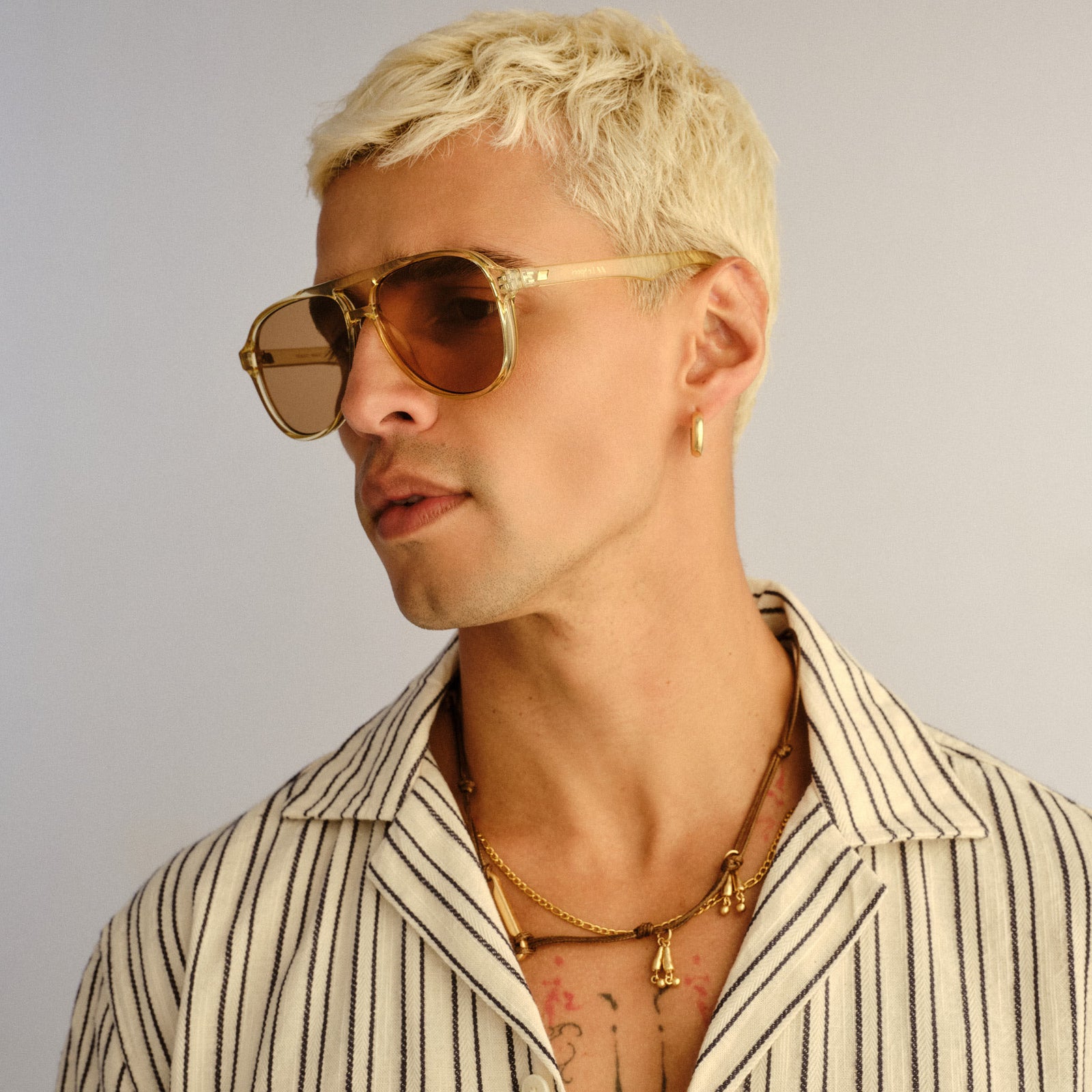Tragic Magic Sage Uni-Sex Aviator Sunglasses | Le Specs