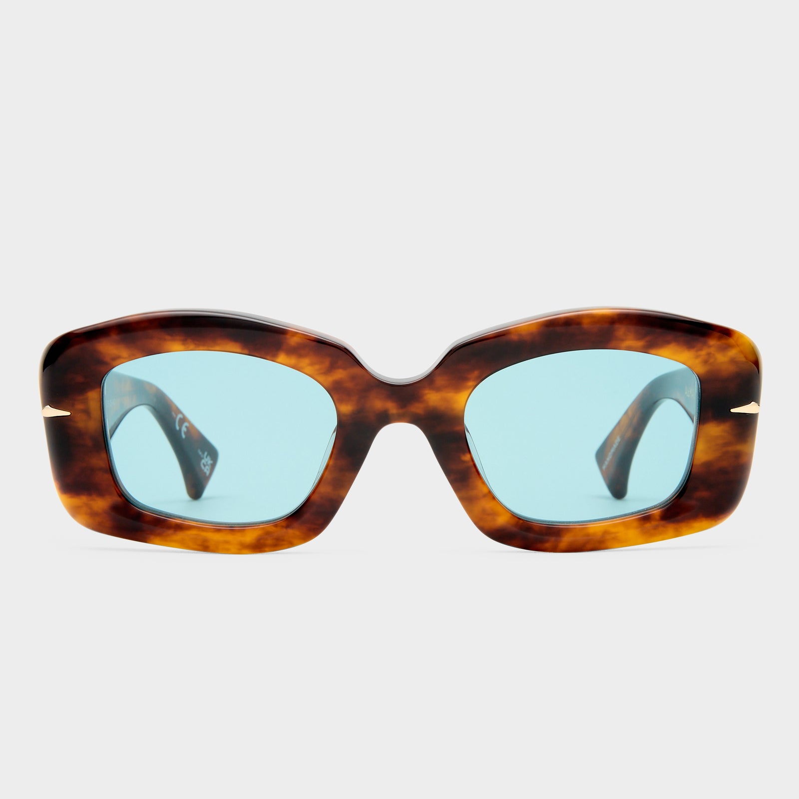 Celestina Haze Tortoiseshell Female Square Sunglasses | Le Specs