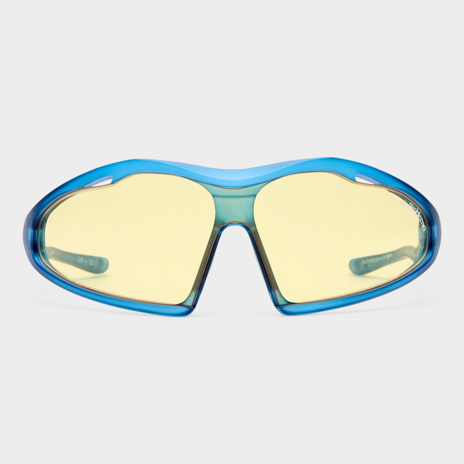 Flux Cobalt Blue Uni-Sex Shield Sunglasses | Le Specs
