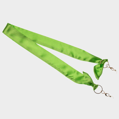 Y2K SCARF CHAIN | NEON PISTACHIO