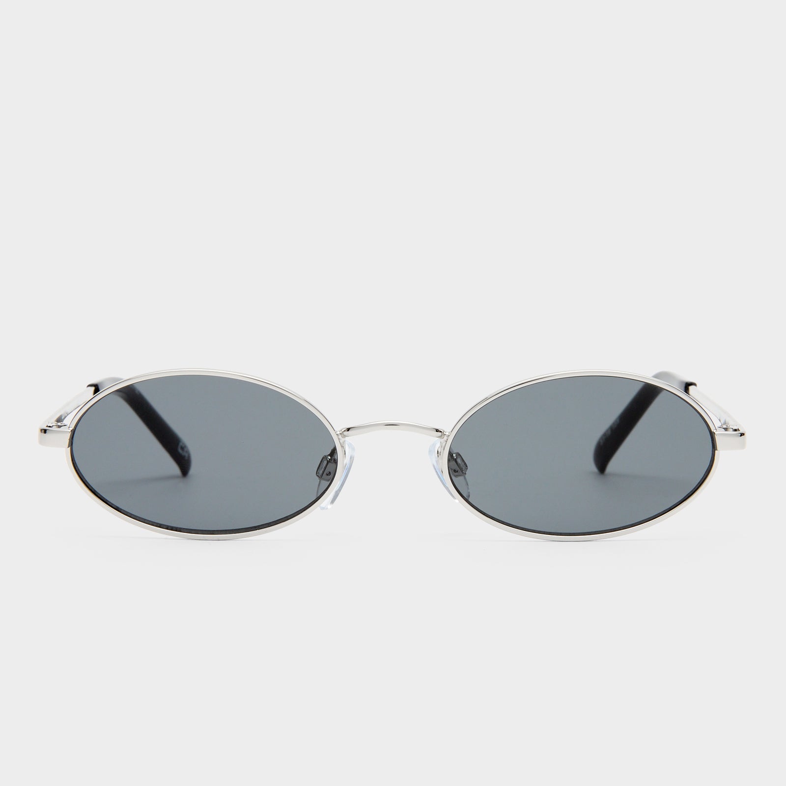 Love Train Silver Female Oval Sunglasses | Le Specs
