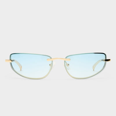 BUBBLES | GOLD SKY BLUE GRAD