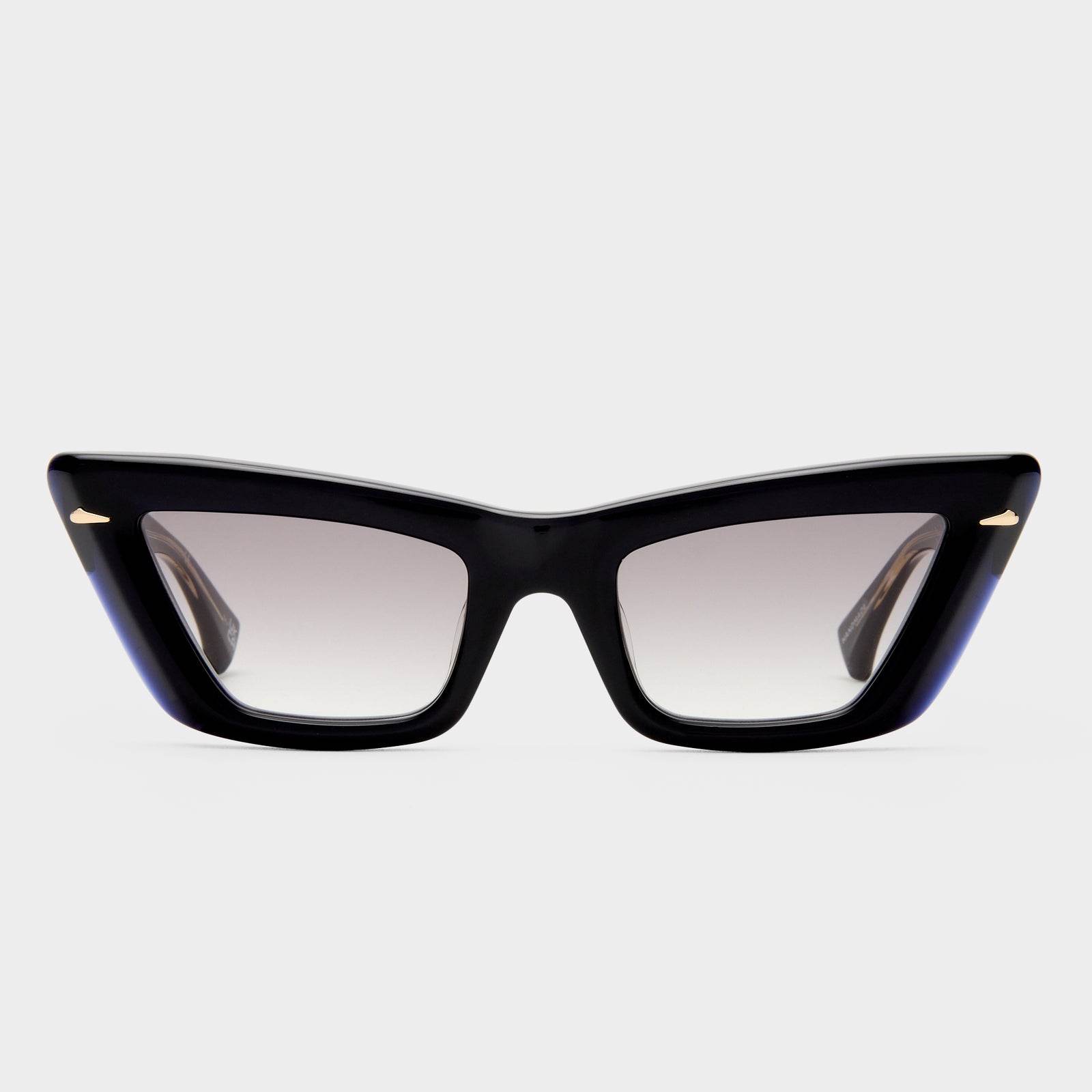 Lucia French Navy Female Cat-Eye Sunglasses | Le Specs