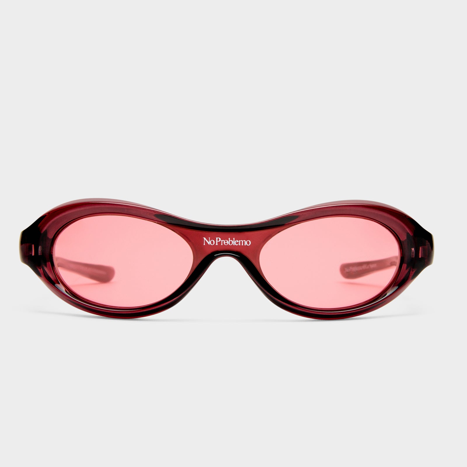 Vortex Deux Dark Cherry Uni-Sex Shield Sunglasses | Le Specs