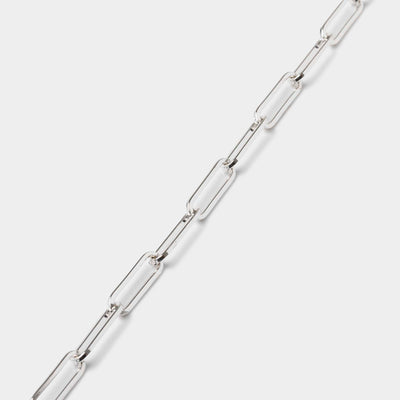 SILVER BOLD LINK NECK CHAIN