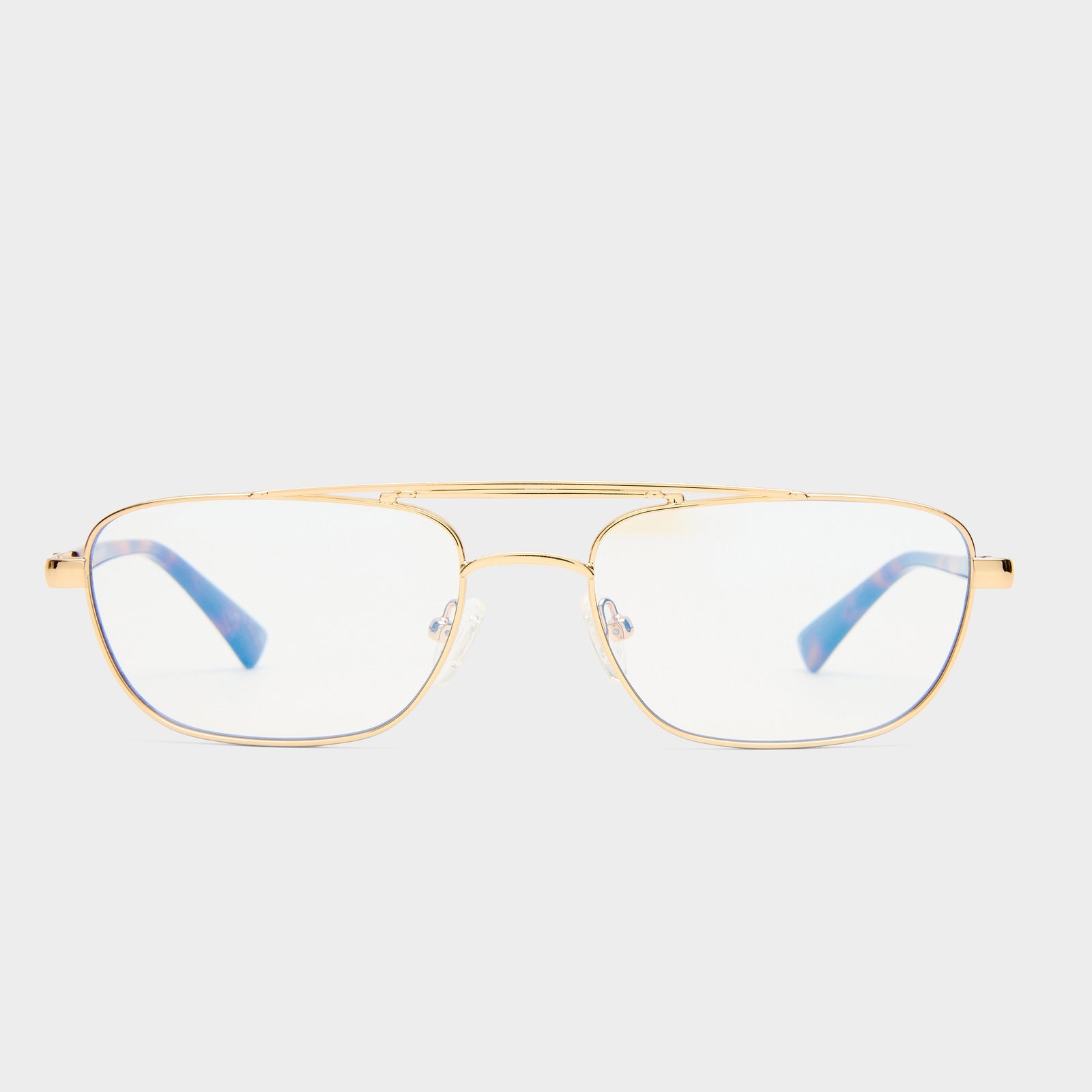 Le Mimi Gold Uni-Sex Aviator Blue Light | Le Specs