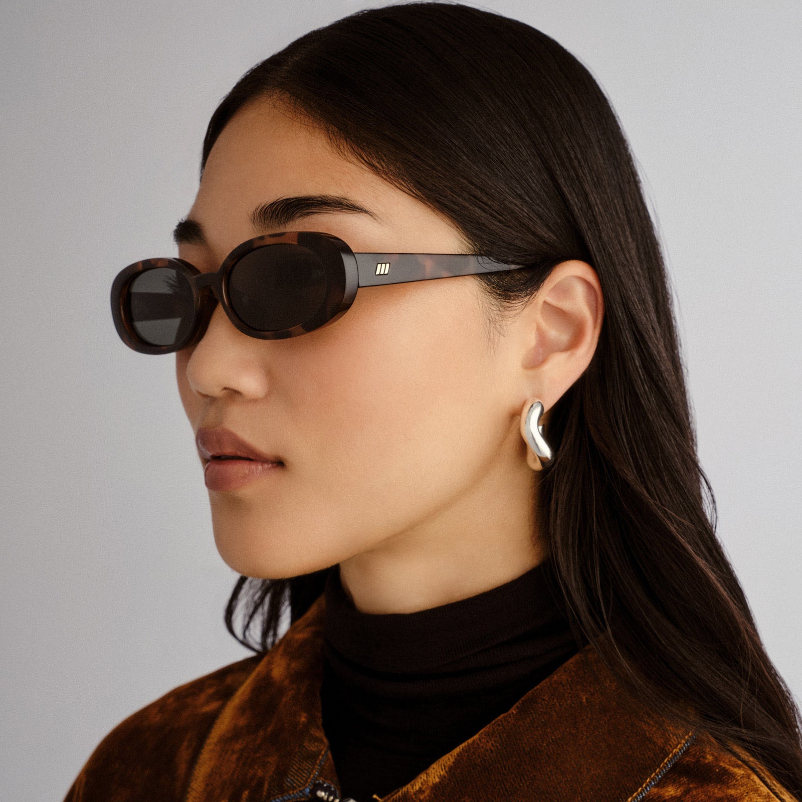 Outta Love + Tort Uni-Sex Oval Sunglasses | Le Specs