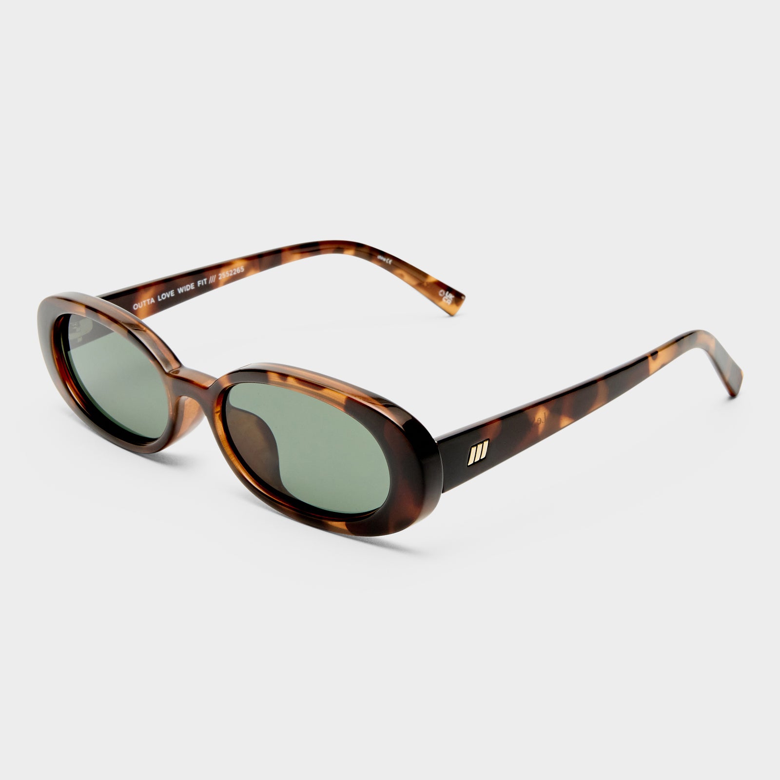 Outta Love + Tort Uni-Sex Oval Sunglasses | Le Specs