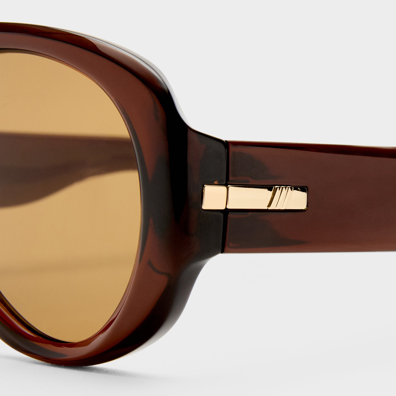 Dream Boat Cocoa Uni-Sex Aviator Sunglasses | Le Specs