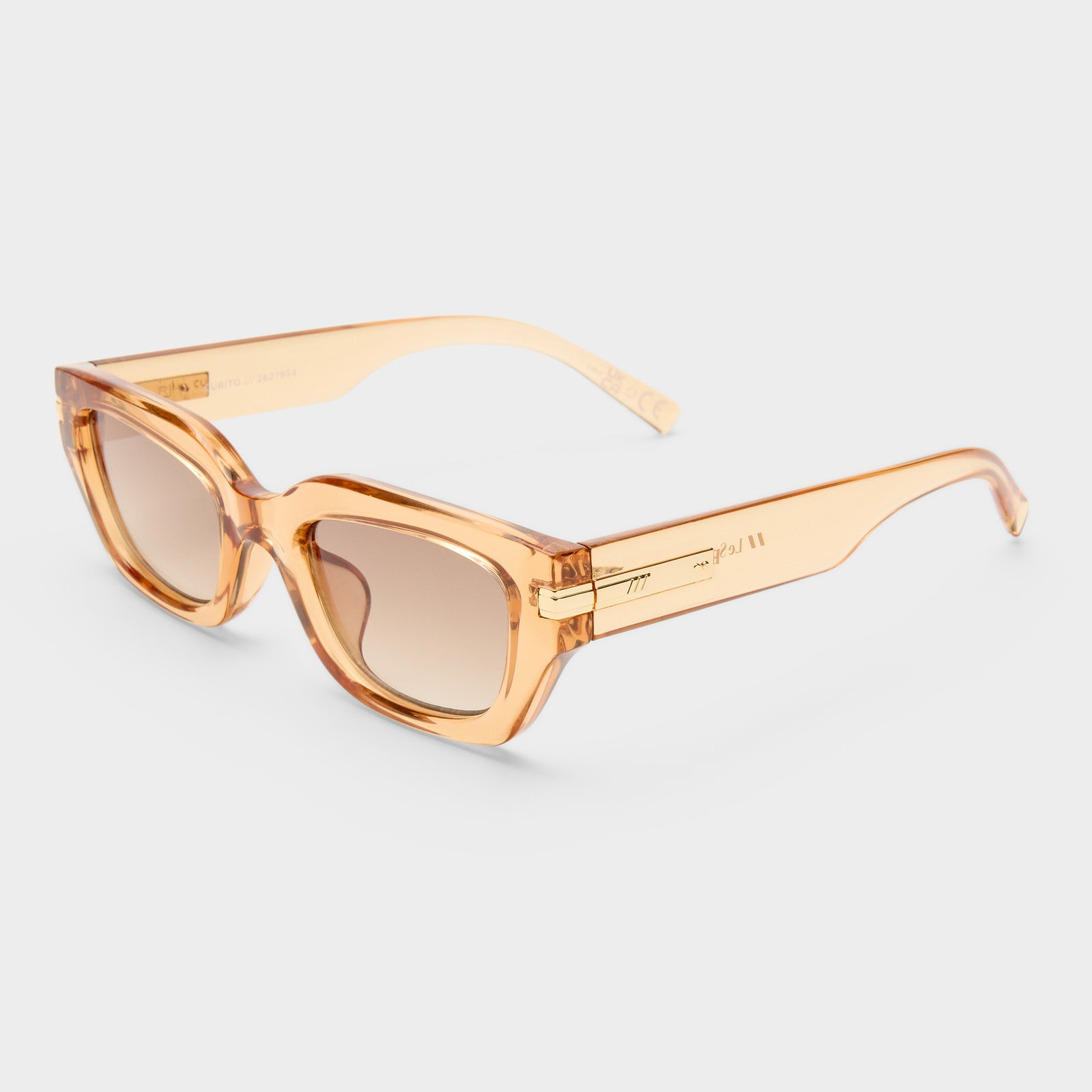 Cubito + Sand Female D-Frame Sunglasses | Le Specs
