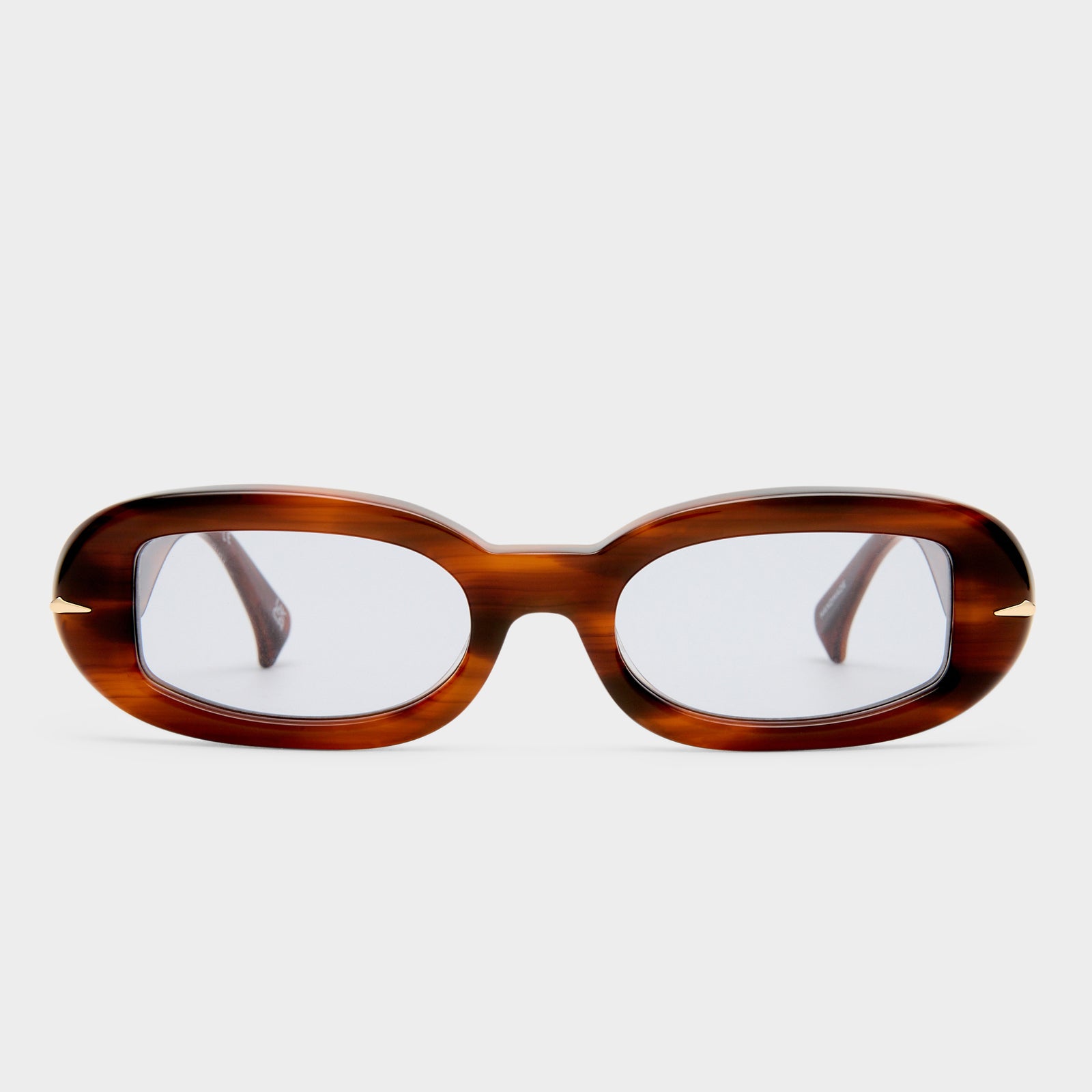 Numero Siete Teak Female Oval Sunglasses | Le Specs