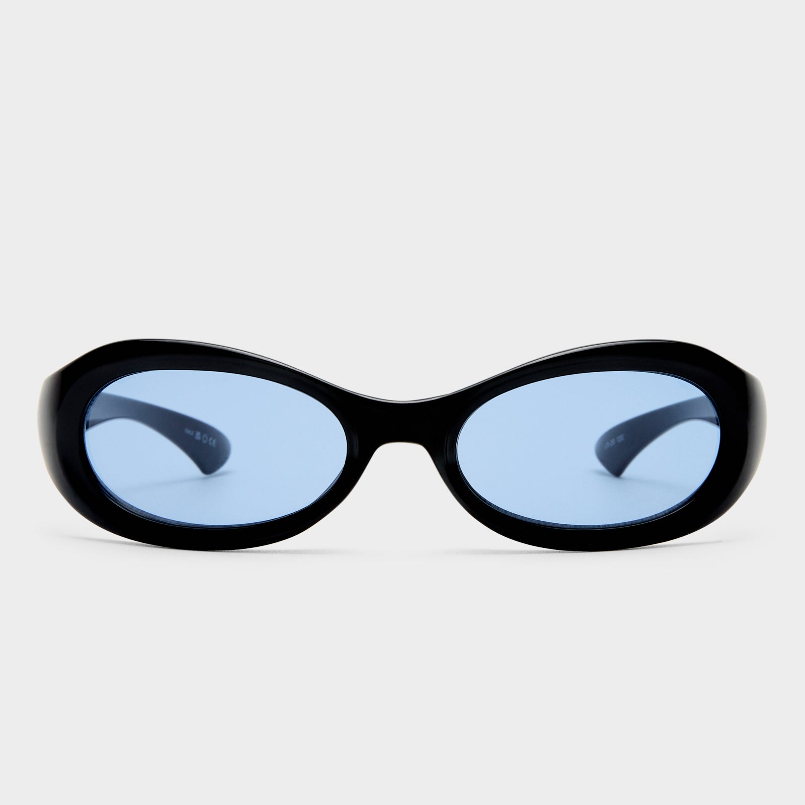 Nightcrawler Black Uni-Sex Wrap Sunglasses | Le Specs