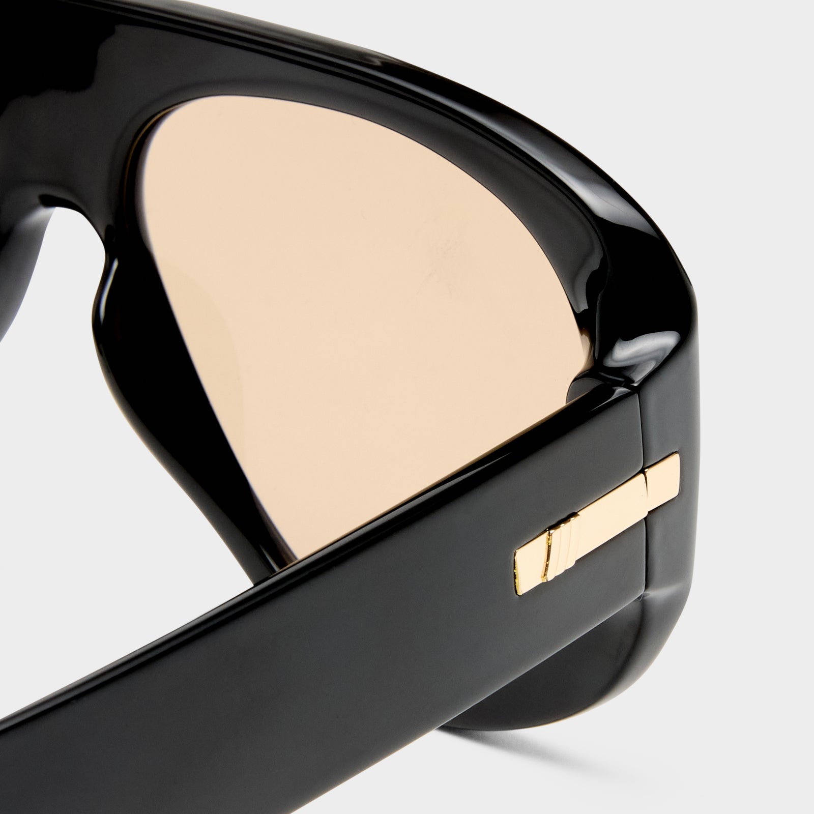 Dream Boat Black Uni-Sex Aviator Sunglasses | Le Specs