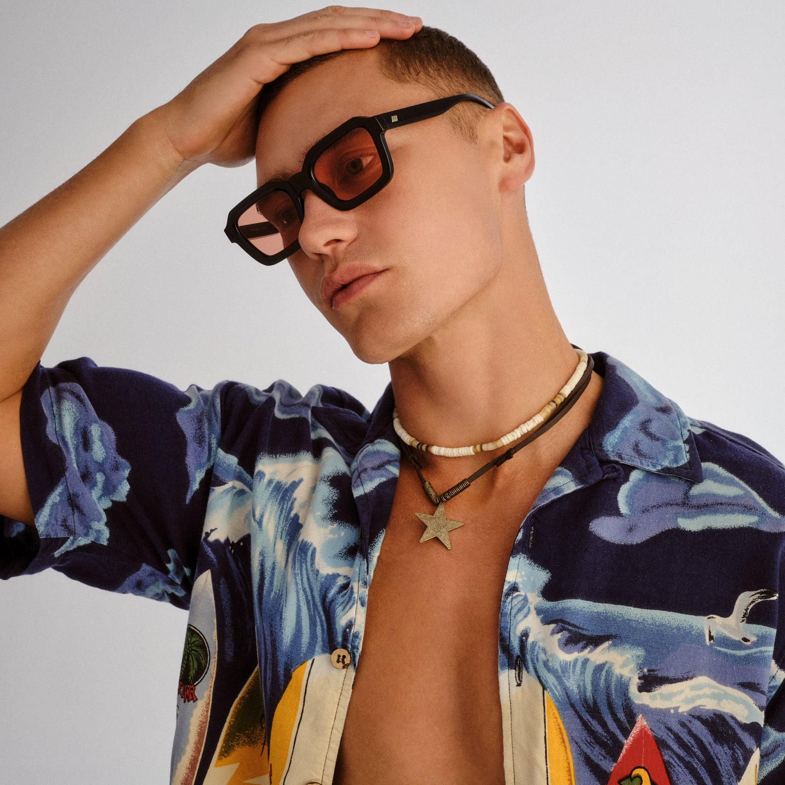 Impossible Black Uni-Sex Square Sunglasses | Le Specs