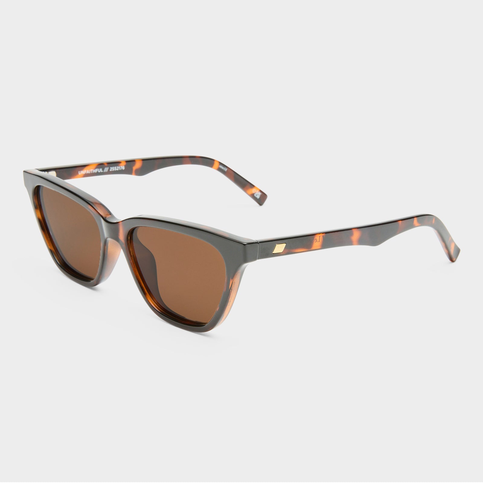 Unfaithful Tort Female Cat-Eye Sunglasses | Le Specs