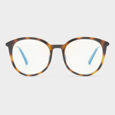 LE DANZING | BLUE LIGHT TORT GOLD GLASSES