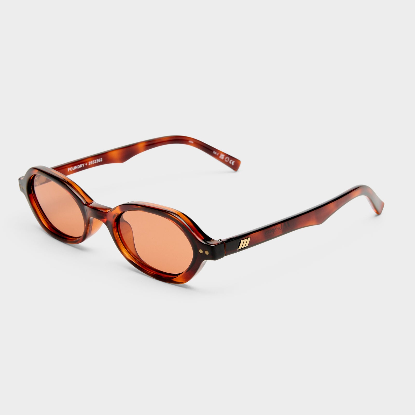 Foundry + Tort Uni-Sex Oval Sunglasses | Le Specs