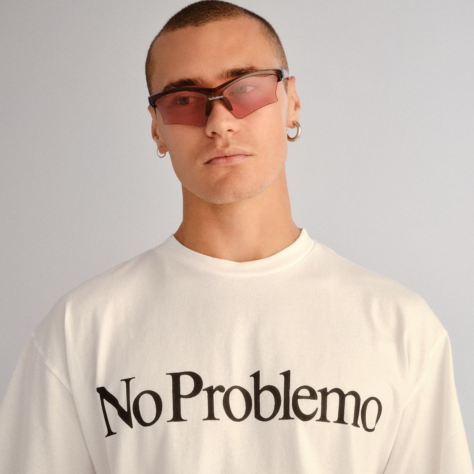 Pluto Tobacco Uni-Sex Shield Sunglasses | Le Specs