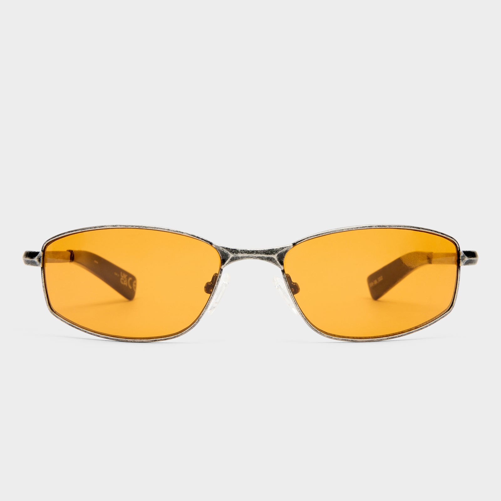 Star Beam Antique Gunmetal Uni-Sex Wrap Sunglasses | Le Specs