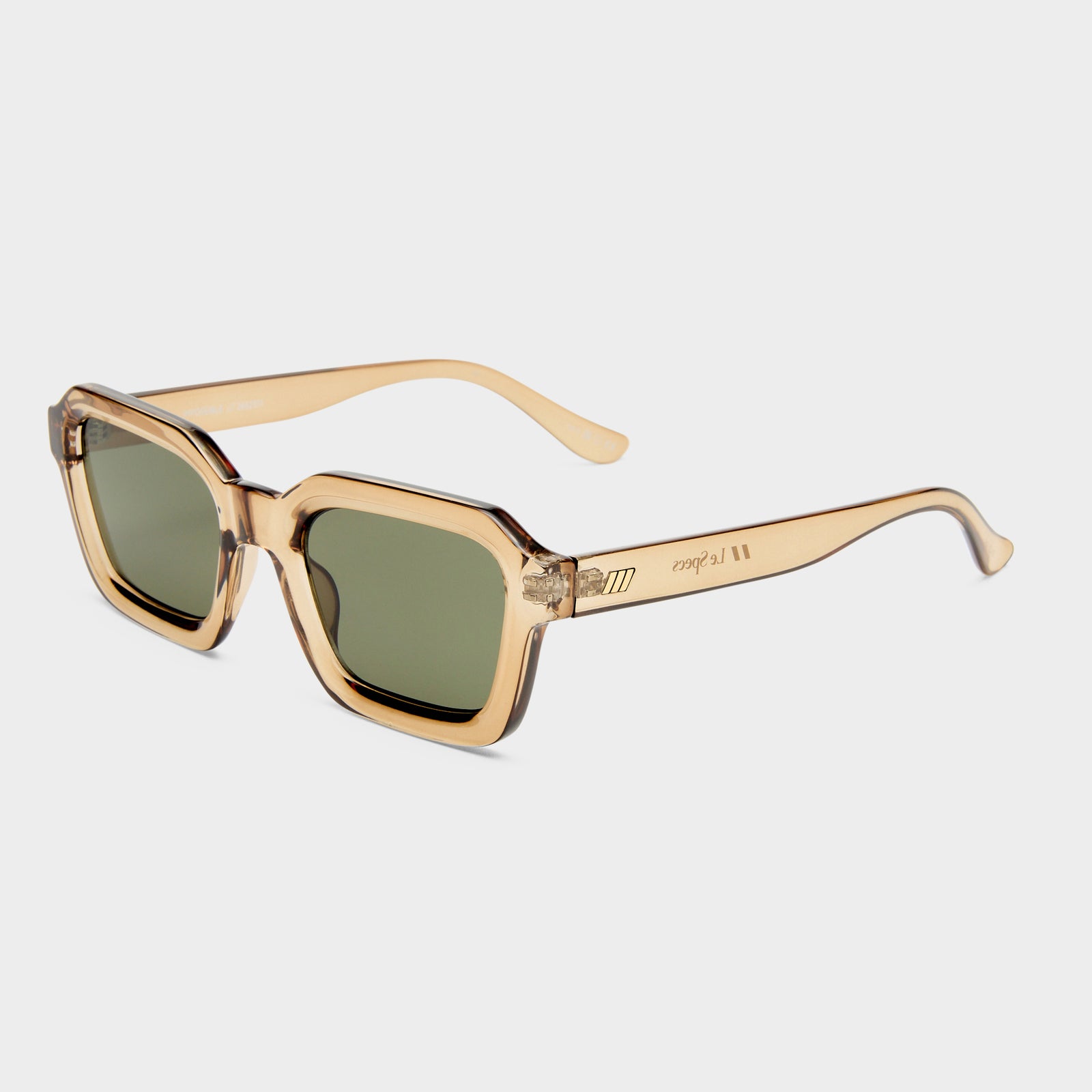 Impossible Whiskey Uni-Sex Square Sunglasses | Le Specs