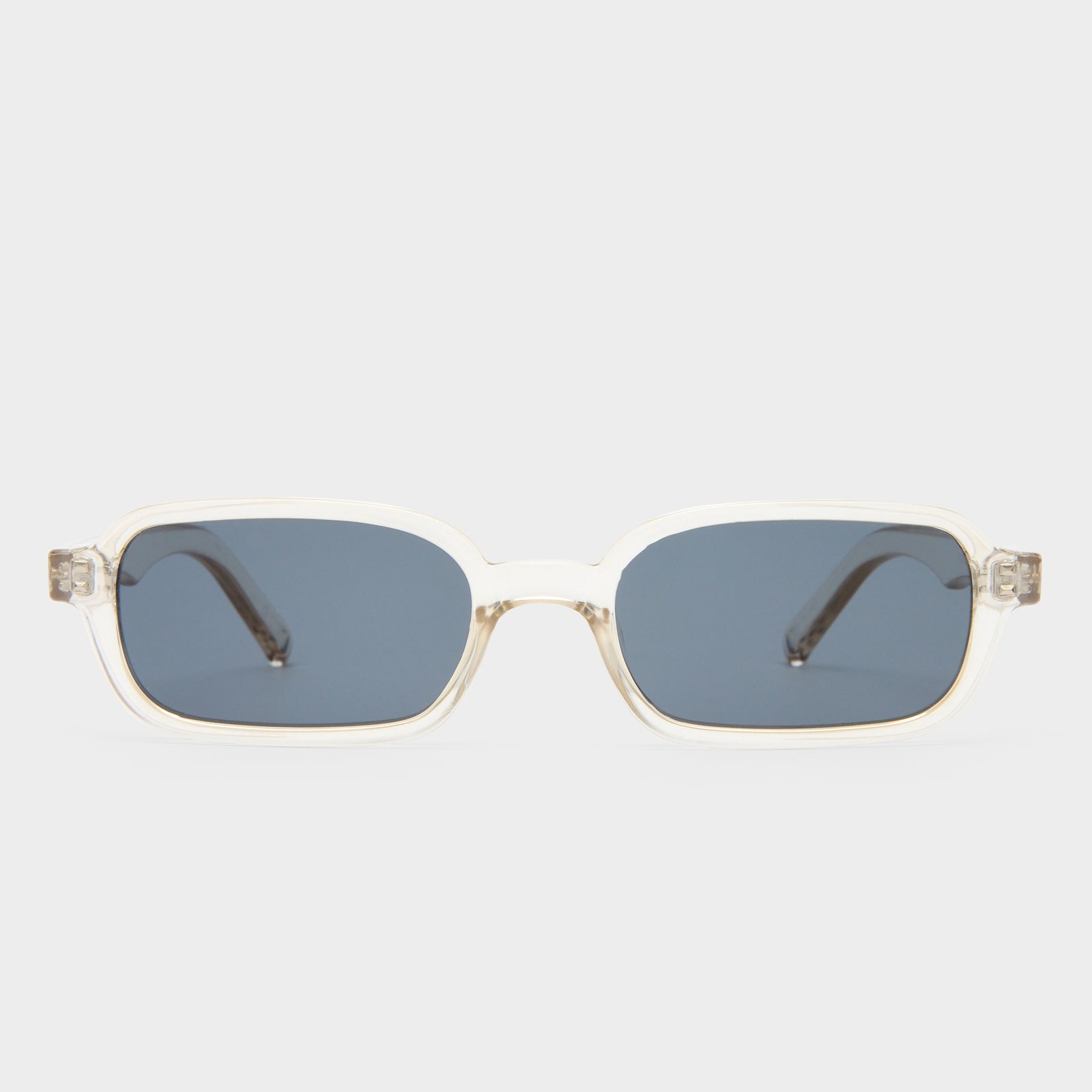 Pilferer Pewter Uni-Sex Rectangle Sunglasses | Le Specs