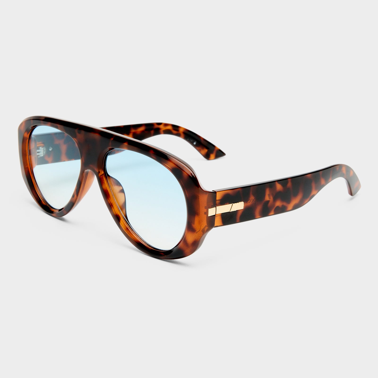 Dream Boat Tort Female Aviator Sunglasses | Le Specs