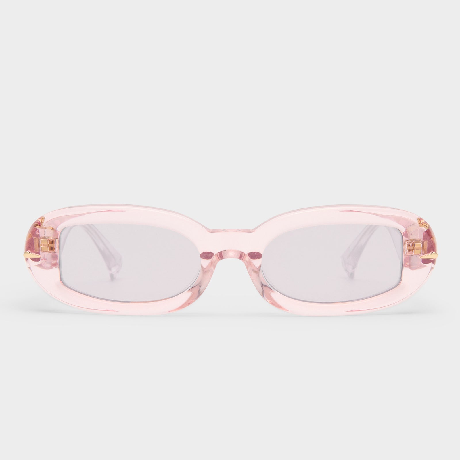 Numero Siete Pink Salt Female Oval Sunglasses | Le Specs