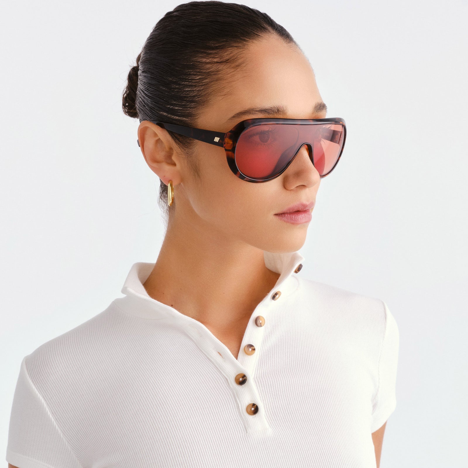 Obsession Tort Uni-Sex Shield Sunglasses | Le Specs