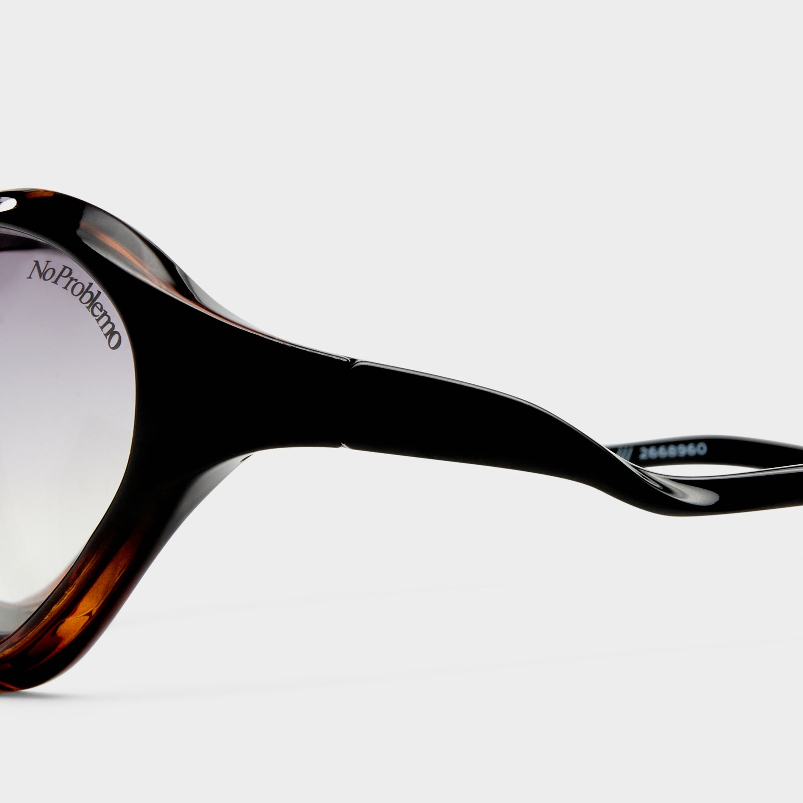 Iris Black Tort Uni-Sex Shield Sunglasses | Le Specs