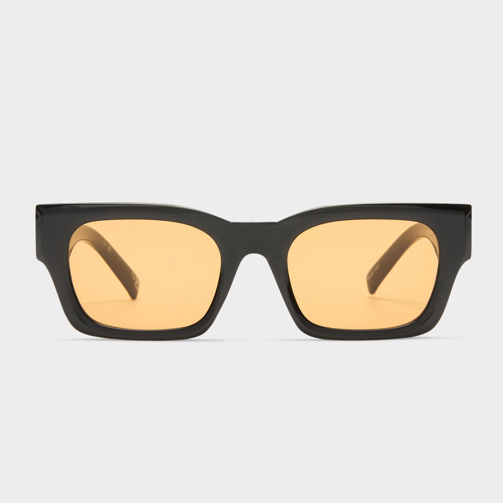 Shmood Black Uni-Sex Rectangle Sunglasses | Le Specs