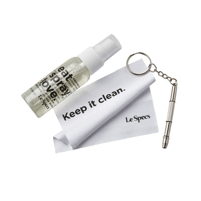 CLEANING KIT | SPRAY, CLOTH & TOOL